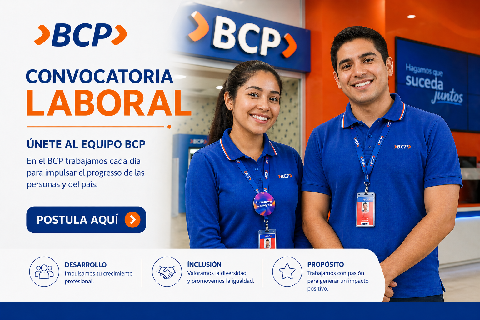 Trabajar en BCP: Oportunidades Laborales Actualizadas 2026